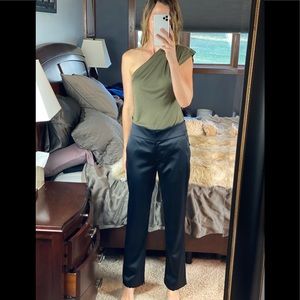 St. John Evening by Marie Gray High Rise Straight Leg Pants, Size 6